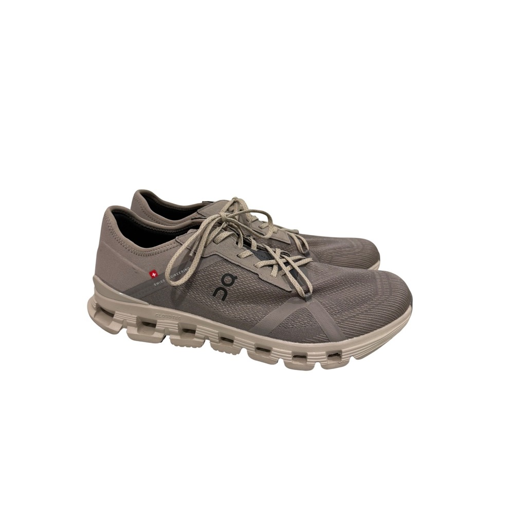 On Running Cloudswift Mens 11.5 Hay Magnet Tan Grey Road Shoes 3MF10263318 - Picture 3 of 8